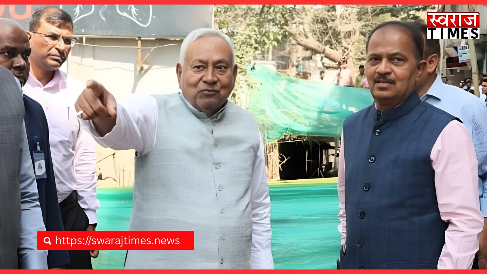 सीएम नीतीश कुमार का बख्तियारपुर दौरा